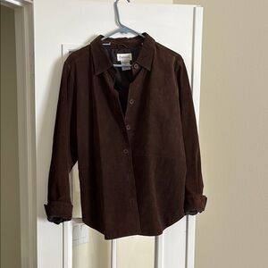Brown Suede Jacket